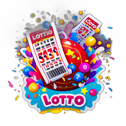 Sticker Lotto yang Ceria