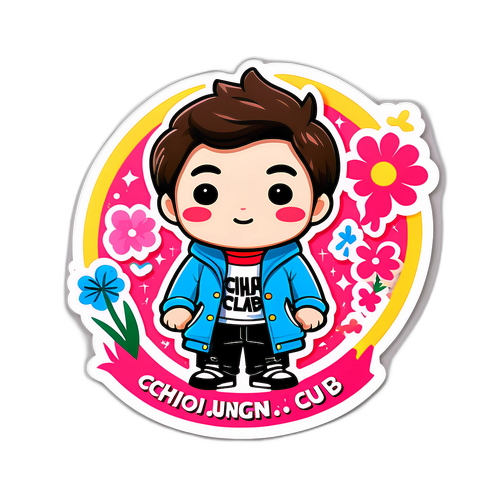 최정 팬클럽 스티커