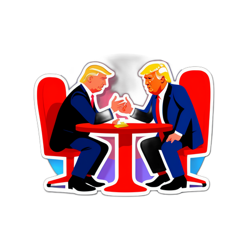 特朗普与普京的有趣会面