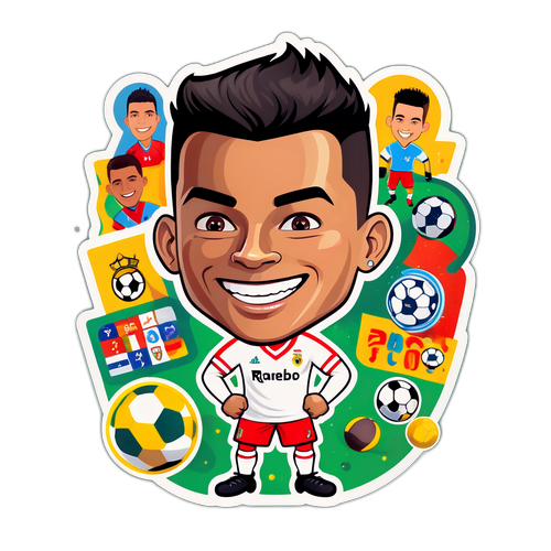 Futbol Efsanesi Ronaldo Karikatürü