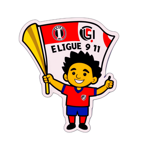 Sticker người hâm mộ Ligue 1