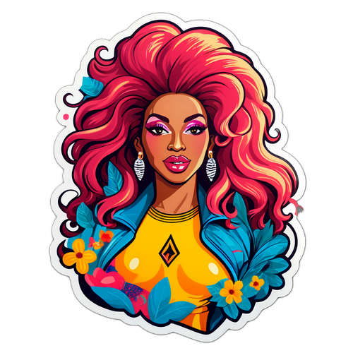 Autocollant en hommage à Afida Turner