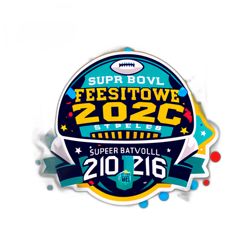 Sticker Piala Super Bowl 2026