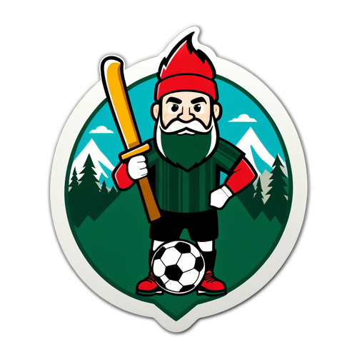 Stiker Seru Portland Timbers