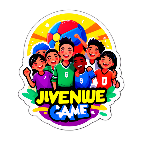 Design Alegre do Jogo Juventude