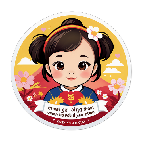 怀念乡村女孩陈晓兰的贴纸