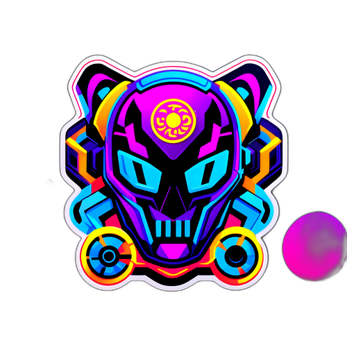 Futuristik na Sticker para sa The International 2025