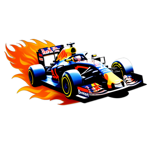 Få Opplevelsen av Fart og Flammer! Max Verstappen i Sitt Element!