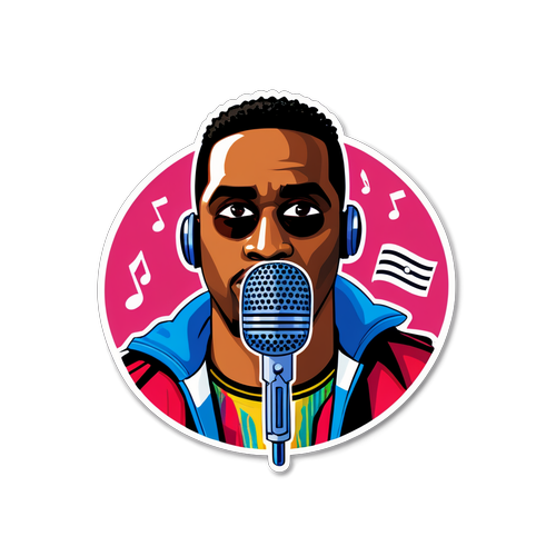 Diddy'nin Müzik Kariyerini Anlatan Sticker: 'Kalbimdeki Müzik' ile Renkli Bir Tasarım!