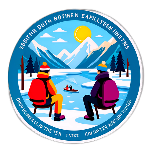 南方游客体验北方冬季活动