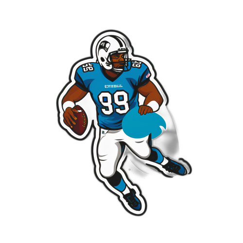 美式足球主題貼紙