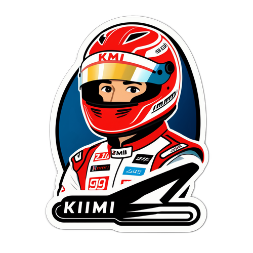 Kimi Antonelli Racing Sticker