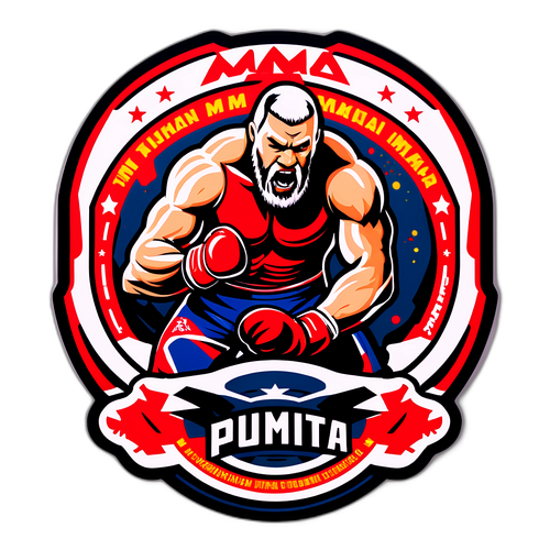 Design d'un autocollant MMA