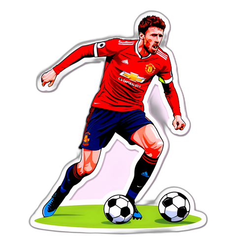 Michael Carrick i aksjon