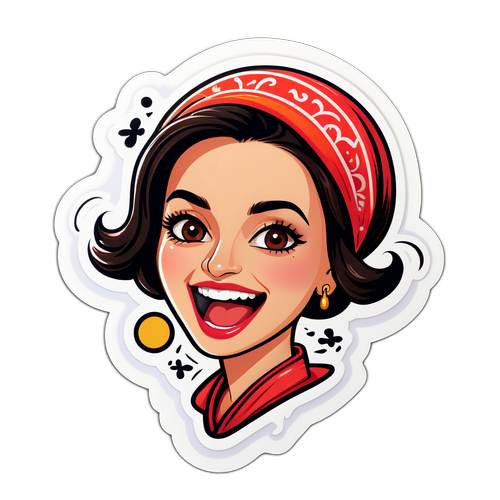 Seda Türkmen'in Eğlenceli Anları Sticker'ı