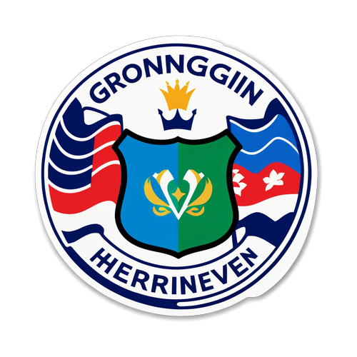 Sticker Groningen versus Heerenveen