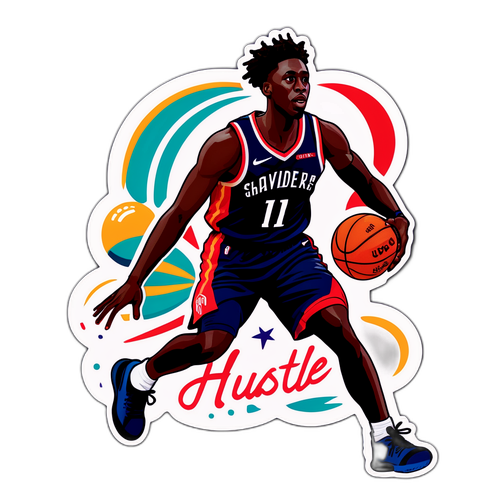 Jrue Holiday Hustle Sticker