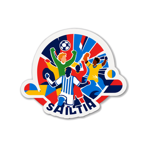 Reka Bentuk Pertandingan Bola Sepak yang Bersemangat