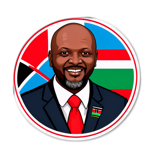 Sticker ya Kisiasa ya Moses Kuria