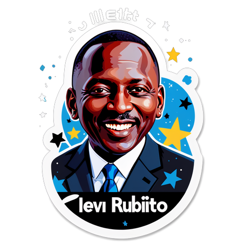 Sticker ya Motisha ya William Ruto