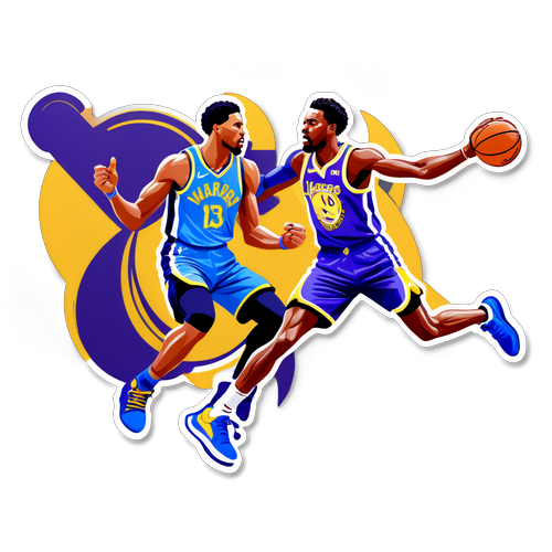 Stickers Energetici Lakers e Warriors