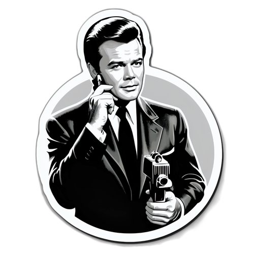 Nostalgic Robert Wagner Sticker