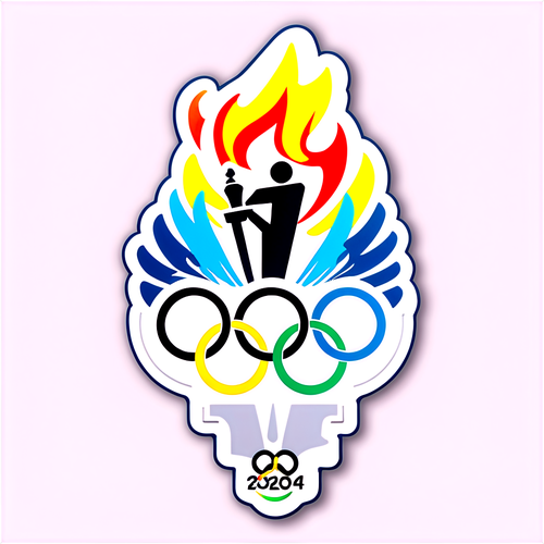 Kegembiraan Sukan Olimpik 2024: Rasa Suasana Meriah Dalam Setiap Sticker!