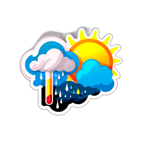 Sticker de Cambio Climático