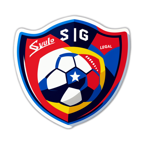 Scopri il Nuovo Adesivo Super League: Unione di Logos e Spirito Competitivo!