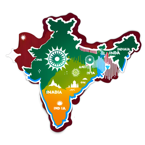 भारत में COVID-19 मामलों की वृद्धि की कलात्मक प्रस्तुति