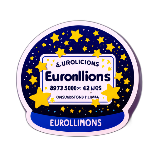 Euromillions Ticket Sticker