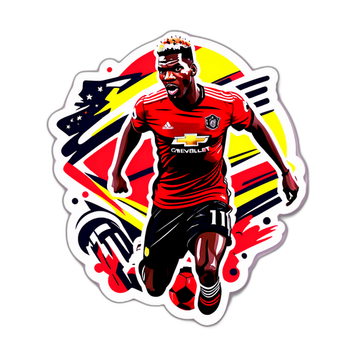 Rekaan Artistik Gaya Rambut Paul Pogba