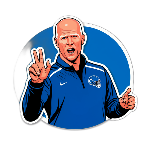 Dynamic Coaching Sticker of Sean McDermott
