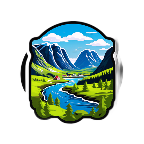 Norjan rauhalliset maisemat