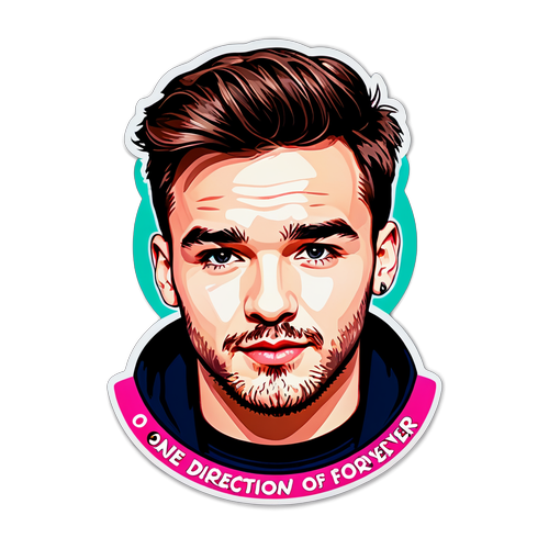 One Direction Forever: Liam Payne in Einem Farbenfrohen Meisterwerk!