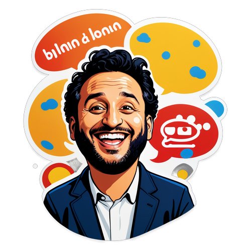 Design humoristique de Cyril Hanouna