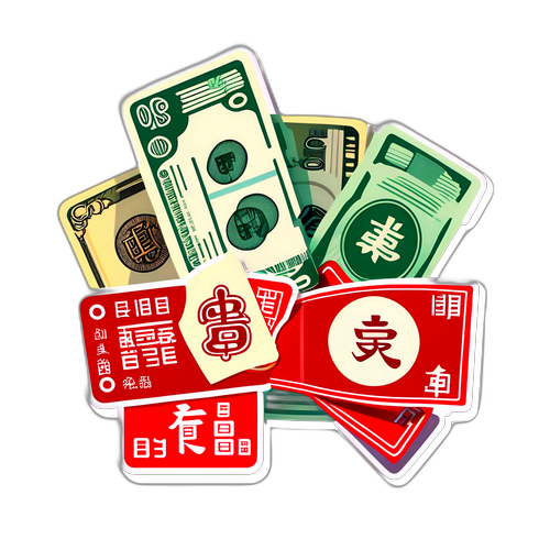 人民币法律地位贴纸