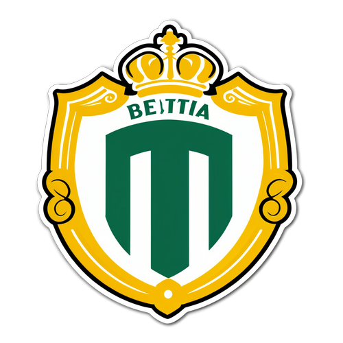 Logo-tema klistremerke for Real Betis