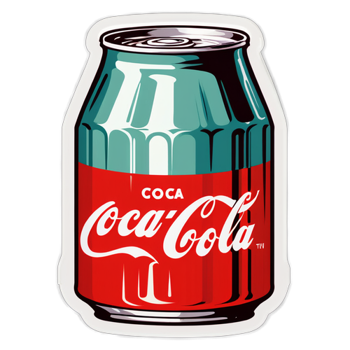 Retro Coca-Cola Sticker