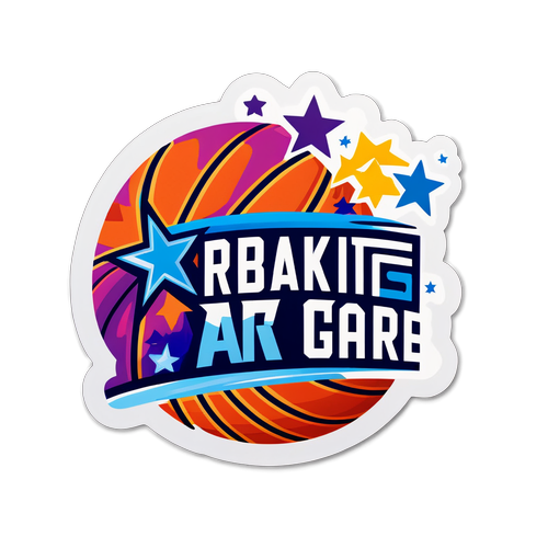 NBA All-Star Game 2025 Dynamic Sticker