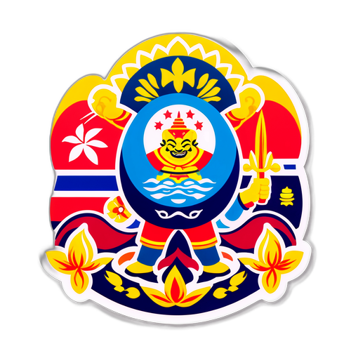 Stiker Sambutan SEA Games Thailand