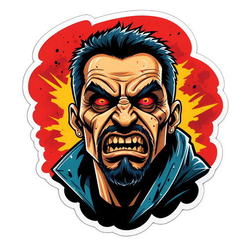 Gritty sticker Zradci