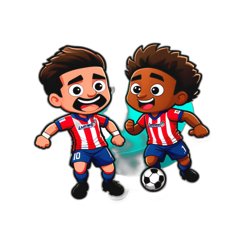 Hravá nálepka pro Atletico Madrid vs. Levante