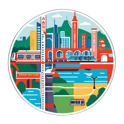 东莞地铁1号线地图贴纸