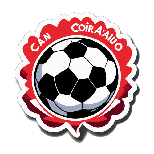 Stiker Bola Sepak Lucu untuk Rivalitas Corinthians dan São Paulo