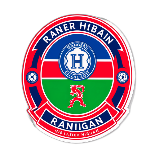 Rangers és Hibernian mérkőzés matricája