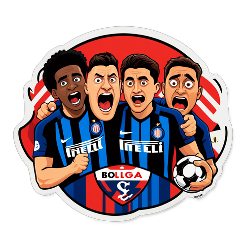 Sticker z emocjami Inter - Bologna