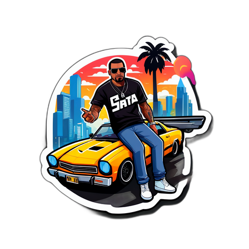 GTA6 街頭文化貼紙