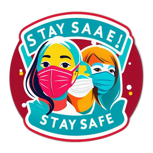 Gezichtsmaskers Blijf Veilig