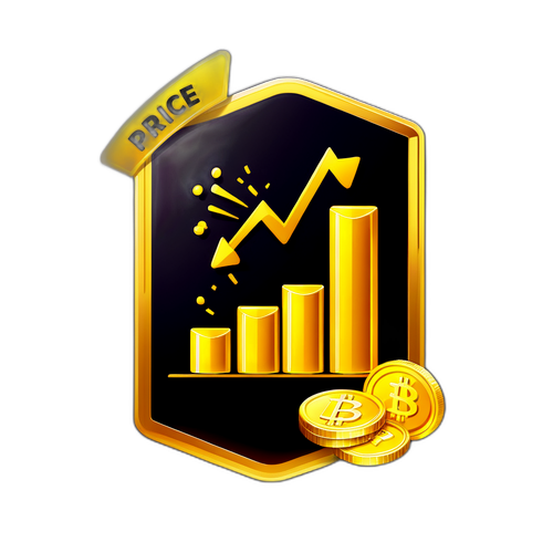 מדבקת מחיר זהב